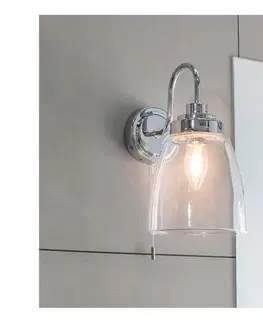 Svietidlá Endon 77088-Kúpeľňové nástenné svietidlo ASHBURY 1xE14/4W/230V IP44 lesklý chróm 77088