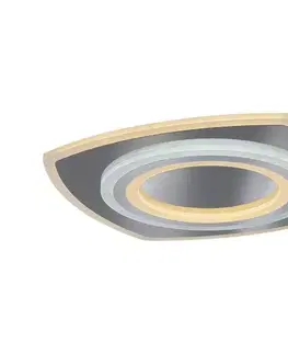 Svietidlá Rabalux 71318 - LED stmievateľné stropné svietidlo TANELI 60W/230V 3000/4000/6000K chróm + diaľkové ovládanie 71318