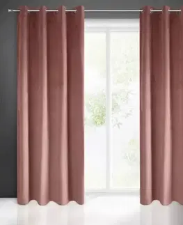 Závesy do spálne Záves PIERRE 140X250 na priechodkách 355017