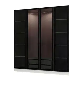 Šatňové skrine Šatníková skriňa Kale - 6635