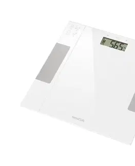 Predlžovacie káble Sencor - Inteligentná osobná fitness váha 1xCR2032 biela 41006233