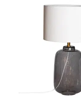Lampy Cottex 8000110-4505 - Stolová lampa BLAKE 1xE27/8W/230V sivá 8000110-4505