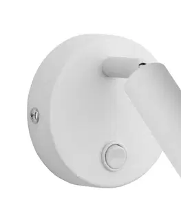 Svietidlá  Nástenné bodové svietidlo ENZO 1xG9/8W/230V biela 4238