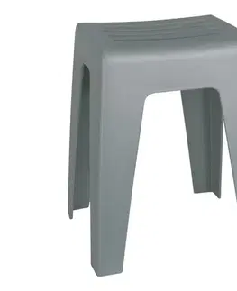 Svietidlá WENKO 22944100 - Stolička KUMBA 38x47 cm sivá 22944100