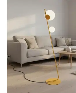 Lampy EMIBIG Stojacia lampa TATU 2xG9/8W/230V oranžová 1507/LP2