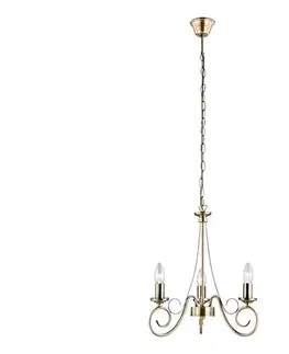 Svietidlá Globo 69003-3 - Luster na reťazi TRUNCATUS 3xE14/40W/230V