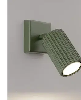 Svietidlá BRILAGI - LED nástenné bodové svietidlo CRESTO 1xGU10/10W/230V zelené BR.1616