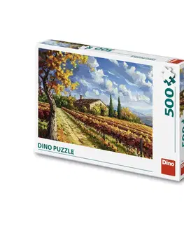 500 dielikov Puzzle Maľovaná vinica 500 D