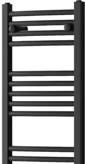 Radiátory do kúpeľne MEXEN/S - Ares radiátor + vykurovacia tyč 900 x 400 mm, 300 W, čierna W102-0900-400-6300-70
