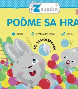 Nalepovačky, vystrihovačky, skladačky Malý zajačik Poďme sa hrať