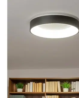 Svietidlá BRILAGI - Stmievané LED stropné svietidlo LED/40W/230V 3000-6500K čierna + diaľkové ovládanie BRKL01R-40W/LED-CR
