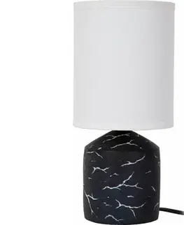 Lampy Lucide 47550/81/30 - Stolná lampa FRAN 1xE14/40W/230V čierna 47550/81/30