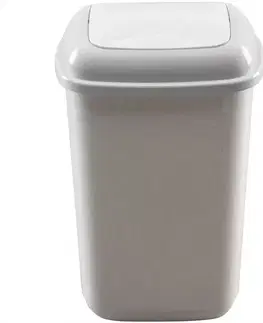 Plastové koše Kôš Quatro 12 l mramor 607-04