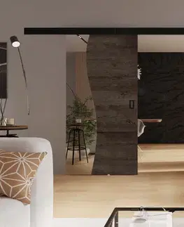 Posuvné dvere KIER Posuvné dvere FALA DUO | 132 cm Farba: jaseň tmavý