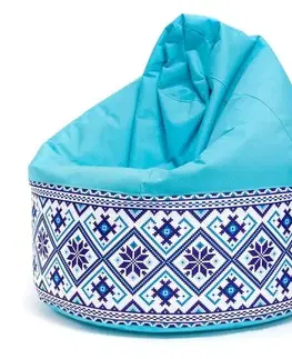 Sedacie vaky a kocky Sedací vak Viper Folk Outdoor TiaHome - krémovo hnedá