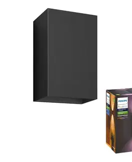 LED osvetlenie Philips 17464/30/P7 - LED RGB Vonkajšie svietidlo Hue RESONATE 2xLED/8W/230V IP44 17464/30/P7