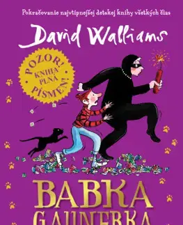 Dobrodružstvo, napätie, western Babka gaunerka opäť v akcii - David Walliams,Katarína Rybková