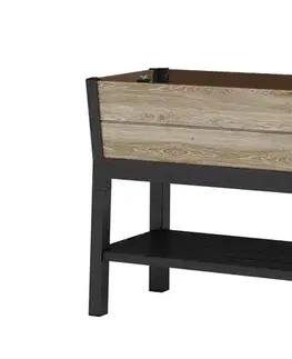 Záhradný nábytok KETER Záhradný kvetináč DECO AGGRANDIZED | jaseň