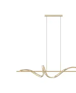 Svietidlá Zuma Line MD3170-1-3GT - LED Luster na lanku ATHESA LED/24,5W/230V 2700-6000K +DO MD3170-1-3GT