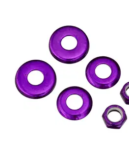 Trucky na skateboard Bushing podložky fialová