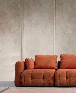 Pohovky a gauče Trojmiestna pohovka Amaris 3 Seater - Orange