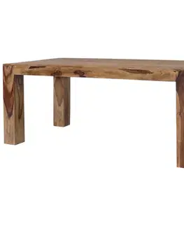 Jedálenské stoly Jedálenský stôl Tara 175x90 indický masív palisander