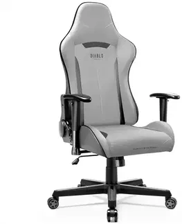 Otočné kreslá Otočné kreslo Diablo X-Starter šedá
