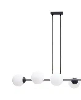 Svietidlá HEXE Luster na lanku FIRA 5xE27/60W/230V čierna 0783