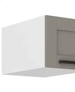 Kuchynské skrinky visiace Kuchynská skrinka Luna claygrey/biela 40 Nagu-36 1F