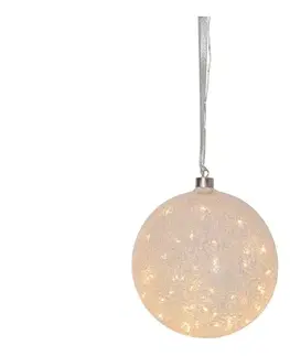 Vianočné dekorácie Eglo 411341 - LED Vianočná dekorácia GLOW SNOW 50xLED/0,064W/3/230V pr. 20 cm 411341