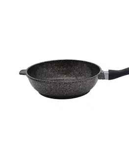 Panvice a hrnce UTC Hlboká panvica KITCHISIMO 24 cm čierna 270622