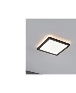Svietidlá Paulmann 71000 - LED/11,2W Panel prisadený ATRIA 230V 3000K čierna 71000
