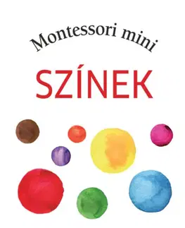 Leporelá, krabičky, puzzle knihy Montessori mini - Színek