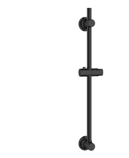 Svietidlá WENKO 25463100 - Sprchová tyč LIBERTÀ 70 cm čierna 25463100