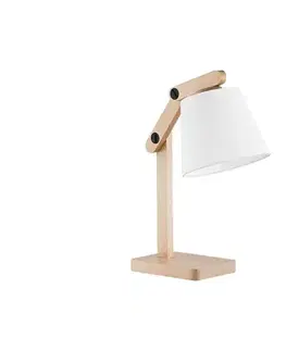 Lampy  Stolná lampa JOGA 1xE27/15W/230V buk 22418