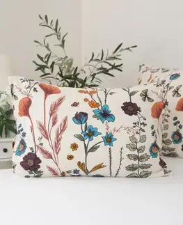 Dekoračné obliečky MKLozkoviny.sk Flanelová obliečka na vankúš 50 x 70 cm - Veronika-  -
