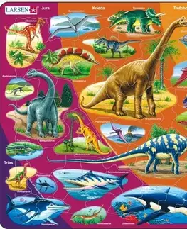 LARSEN puzzle Larsen Puzzle Puzzle Pravek - Dinosaury - Vývoj Larsen HL1-SK