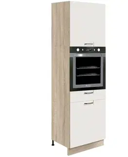 Kuchynské skrinky stojace Skrinka do kuchyne Favorit 20d Sonoma/White