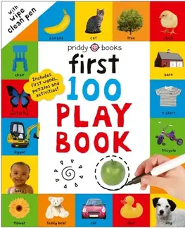 Nalepovačky, vystrihovačky, skladačky First 100 Play Book - Priddy Books