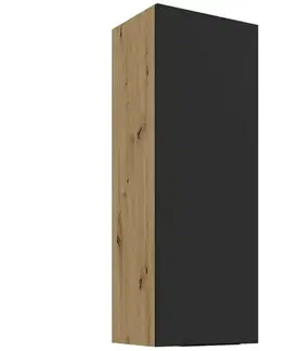 Kuchynské skrinky visiace Kuchynská skrinka Aria-Bl/Ar Anti Fingerprint 40g-108 1f
