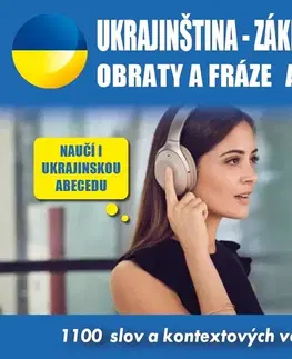 Jazykové učebnice - ostatné Audioacademyeu Ukrajinština – základní obraty a fráze A1-A2