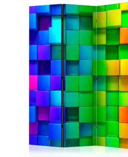 Paravány Paraván Colourful Cubes Dekorhome