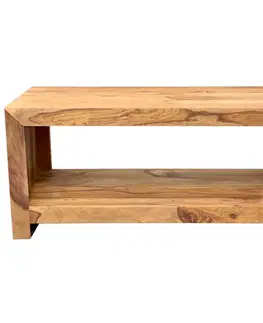 TV stolíky TV stolík Tara 100x45x45 indický masív palisander