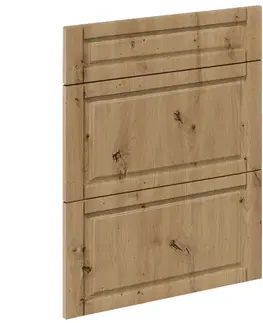 Kuchynské skrinky Čelo skrinky Luxeo F13-D60S3-AX hampton dub