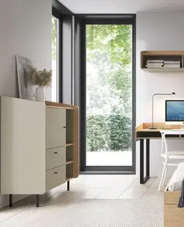 Nábytok Meblar  Regál ALESSIO AE06 | zelená