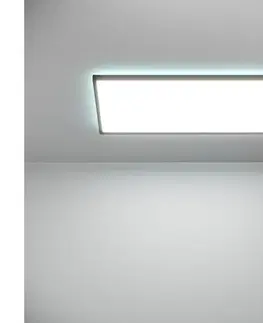 Svietidlá Eglo 901469-LED RGBW St. kúpeľ. svietidlo ROVITO-Z 17,2W/230V 30x57cm IP44 čierna 901469