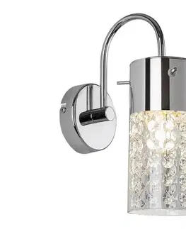 Svietidlá Rabalux 2194 - Kúpeľňové nástenné svietidlo NIAGARA 1xE14/40W/230V IP44 chróm 2194
