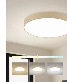 Svietidlá BRILAGI - LED stmievateľné svietidlo POOL LED/60W/230V 3000-6000K priemer 60 cm béžové + diaľkový ovládač BRI560
