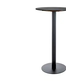 Barové stoly Barový stôl BETA BT-007 čierny FI60