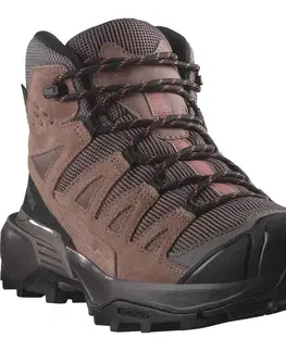 Vysoká outdoor obuv Salomon X Ultra 360 Leather Mid GTX W Veľkosť: 37 1/3 EUR